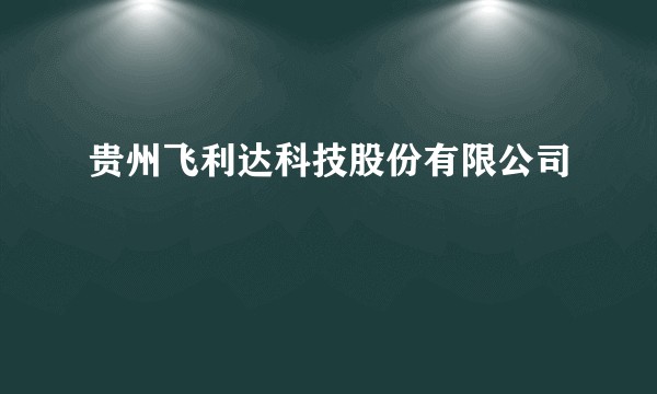 贵州飞利达科技股份有限公司