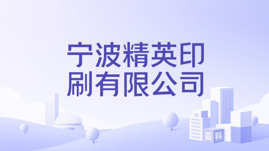 宁波精英印刷有限公司