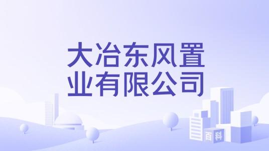 大冶东风置业有限公司