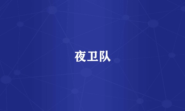夜卫队