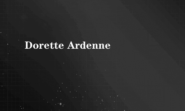 Dorette Ardenne