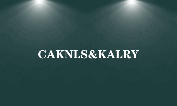 CAKNLS&KALRY