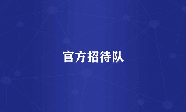 官方招待队