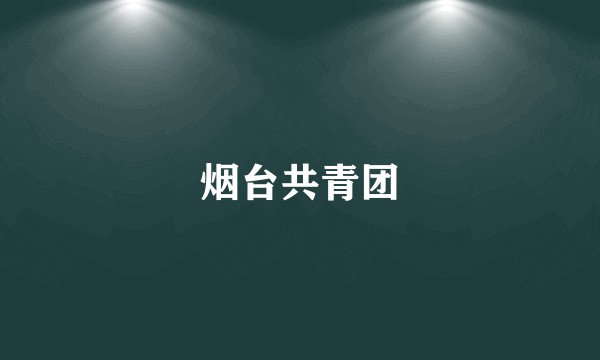 烟台共青团
