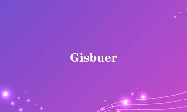 Gisbuer