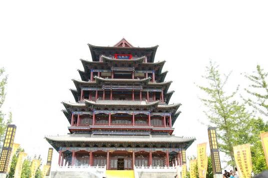 轩辕阁（河北迁安黄帝文化主题仿古楼阁）