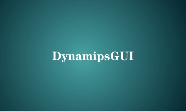 DynamipsGUI