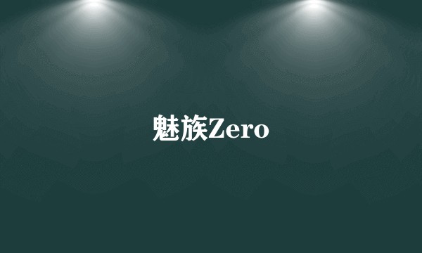 魅族Zero