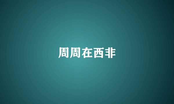 周周在西非