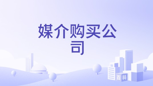 媒介购买公司