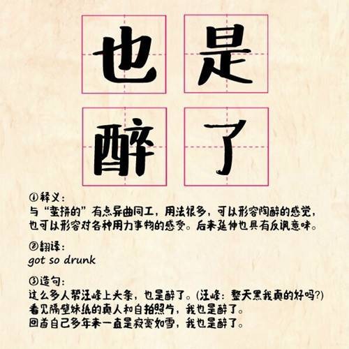 我也是醉了（网络流行语）