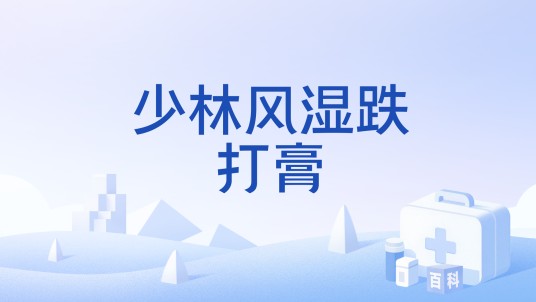 少林风湿跌打膏