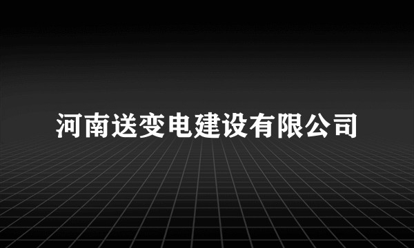 河南送变电建设有限公司