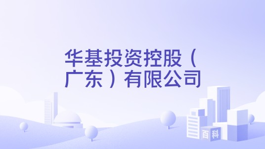 华基投资控股（广东）有限公司