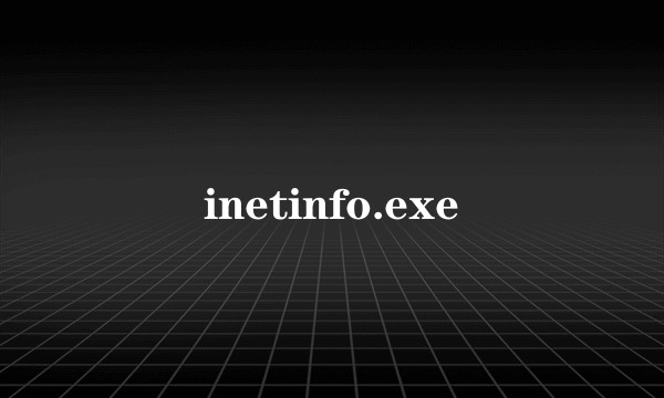 inetinfo.exe