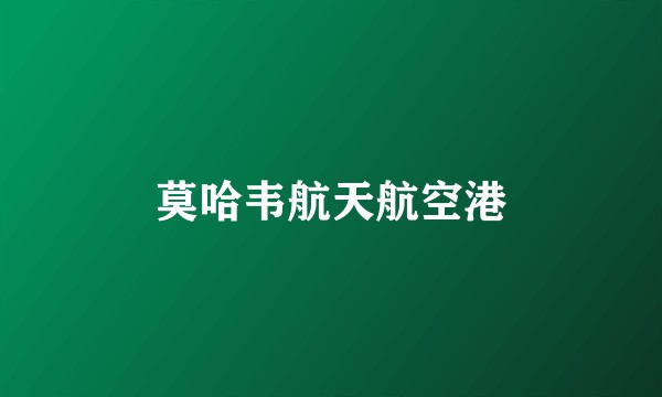 莫哈韦航天航空港