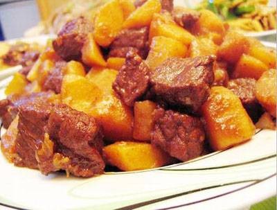 土豆烧牛肉