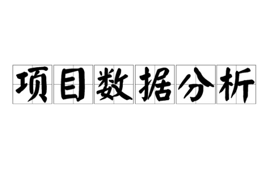 项目数据分析