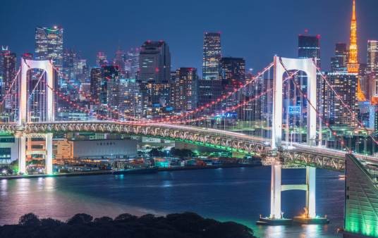 彩虹大桥（日本东京都港区境内跨海通道）