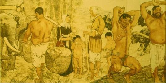 愚公移山(徐悲鸿的画作)