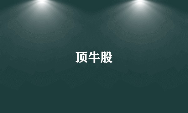 顶牛股