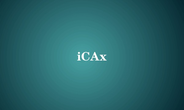 iCAx