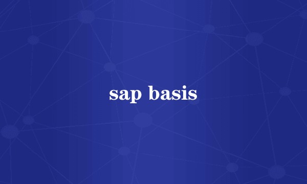 sap basis