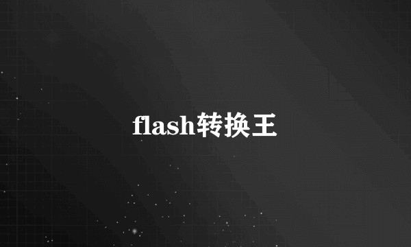 flash转换王