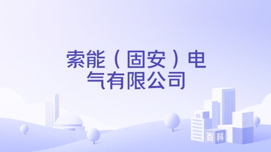 索能（固安）电气有限公司