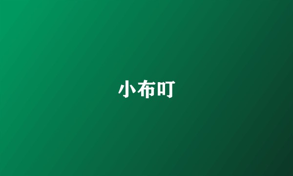 小布叮