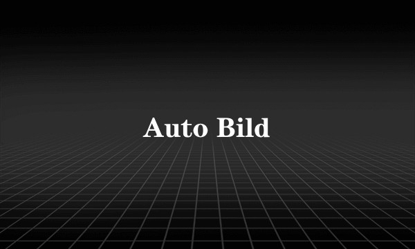 Auto Bild