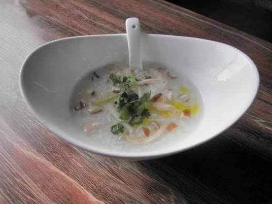香菇鸡肉粥
