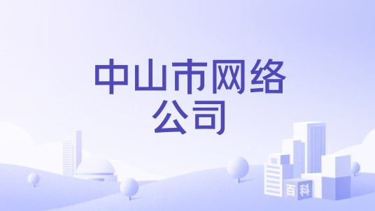 中山市网络公司