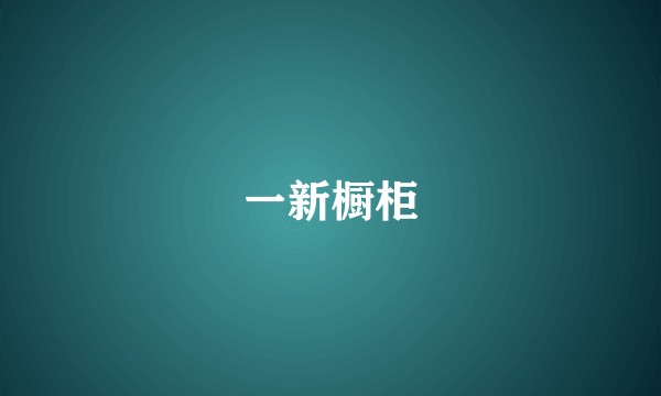 一新橱柜