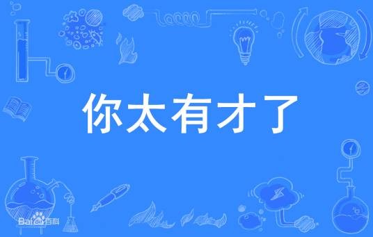 你太有才了（2007年春晚流行语）