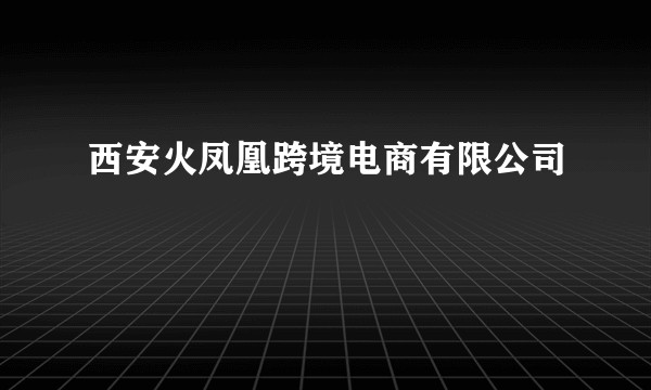 西安火凤凰跨境电商有限公司