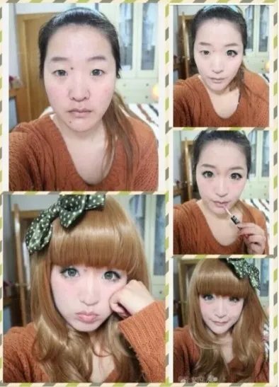再也不敢相信朋友圈的美女了!