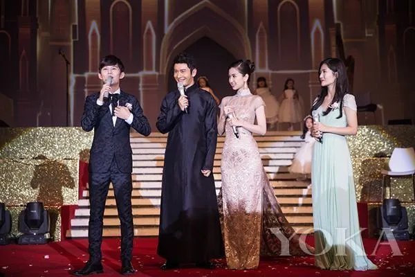 黄晓明结婚时,伴郎团都有谁?