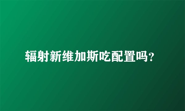 辐射新维加斯吃配置吗？