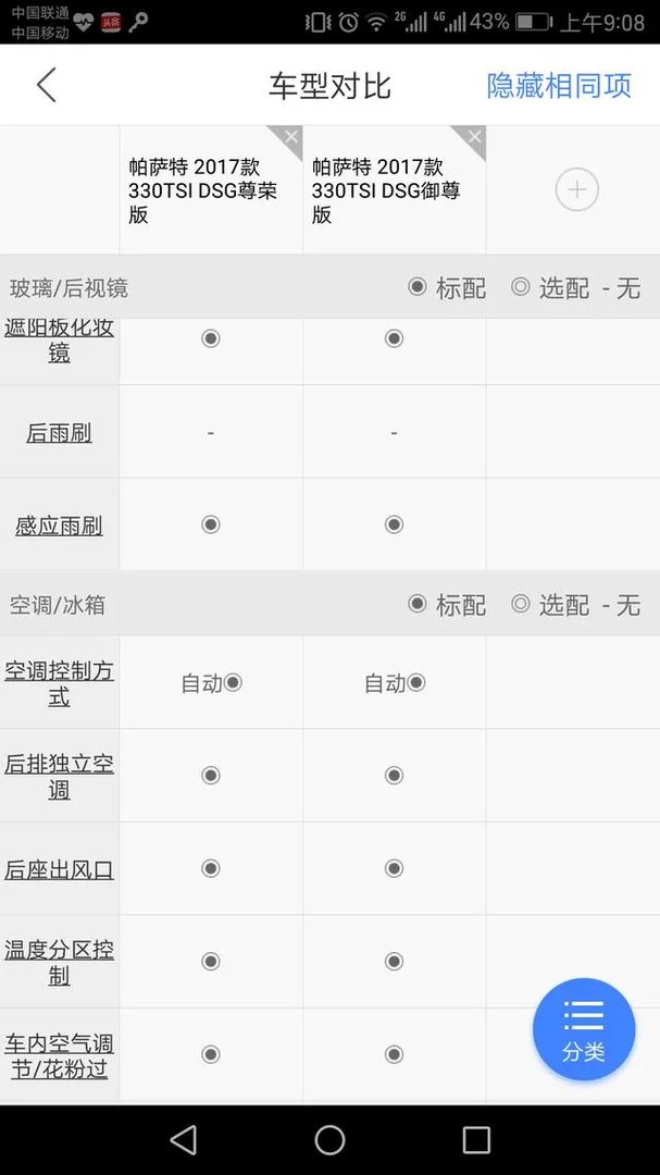 大众全新帕萨特中配多少钱?