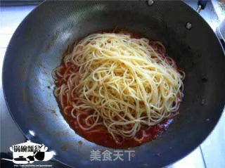 番茄肉酱意大利面