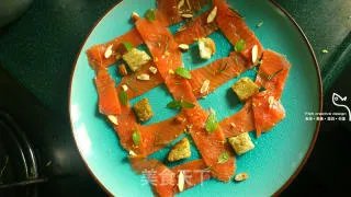 烟熏鲑鱼色拉