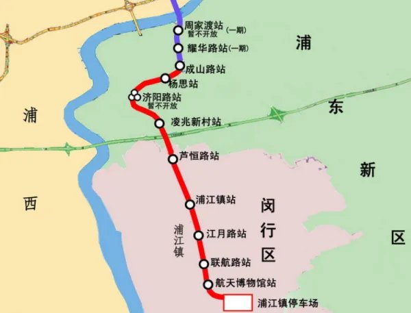 上海地铁8号线线路图