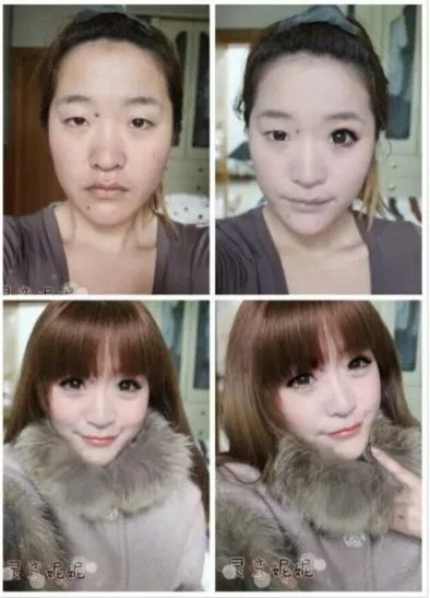 再也不敢相信朋友圈的美女了!
