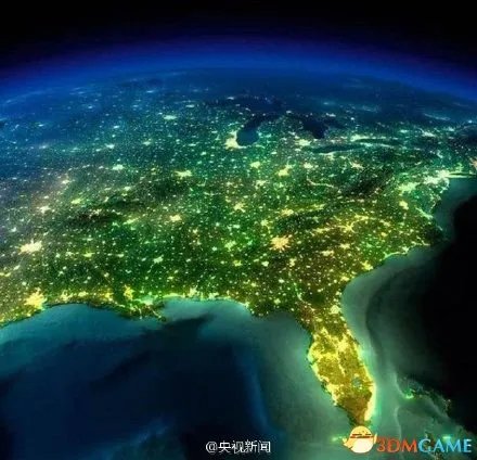 NASA航拍地球夜景 你能分辨出照片上的是哪里吗?