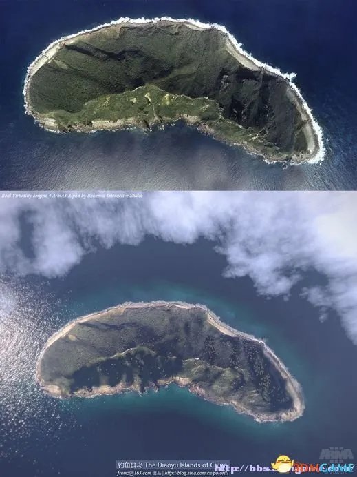 武装突袭3 中国钓鱼群岛MOD 仿真地形