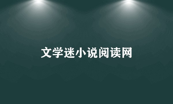 文学迷小说阅读网