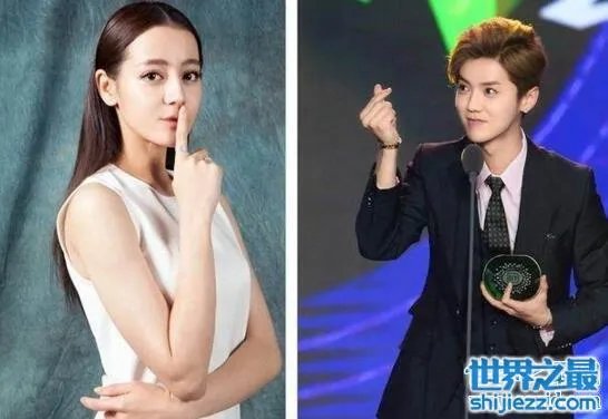 迪丽热巴鹿晗什么关系,跑男最佳搭档CP感满满