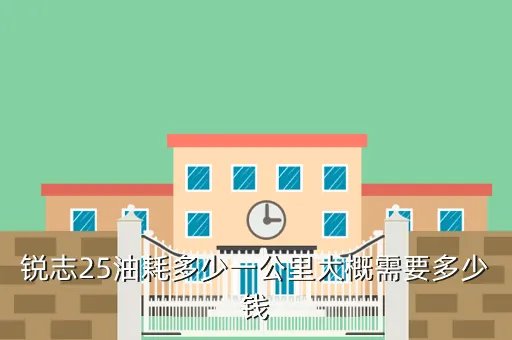 锐志2 5油耗，锐志25的市区油耗大概在多少