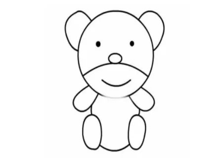 《QQ》画图红包熊怎么画？
